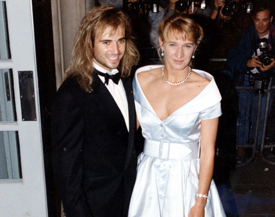 Andre Agassi and Steffi Graf