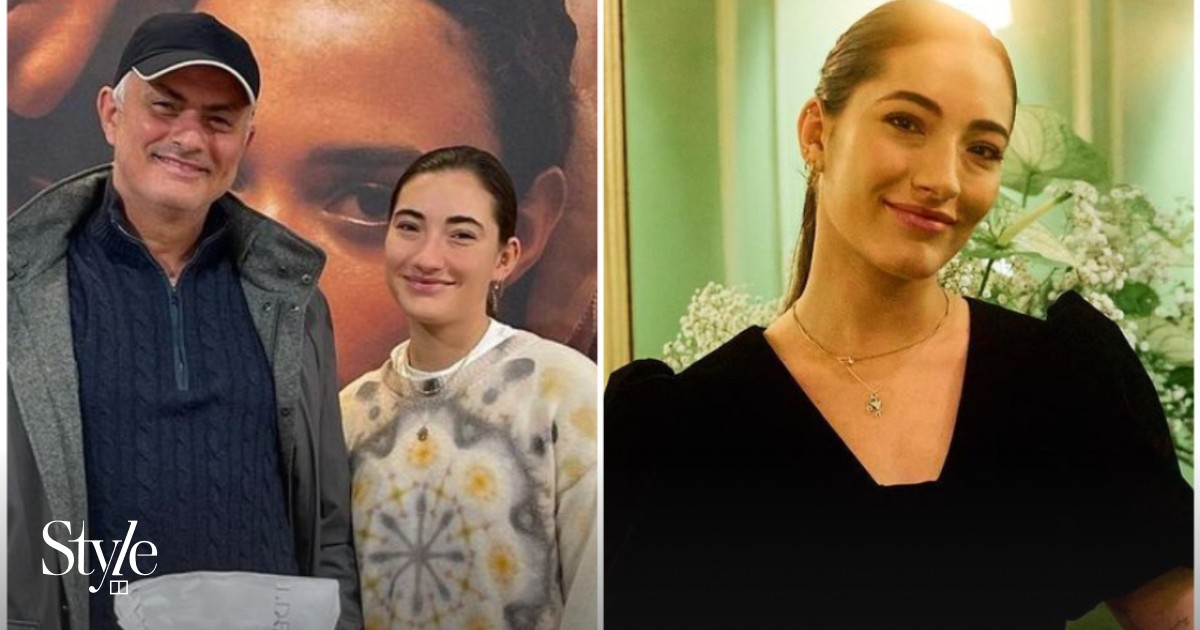 José Mourinho and Matilde Faria