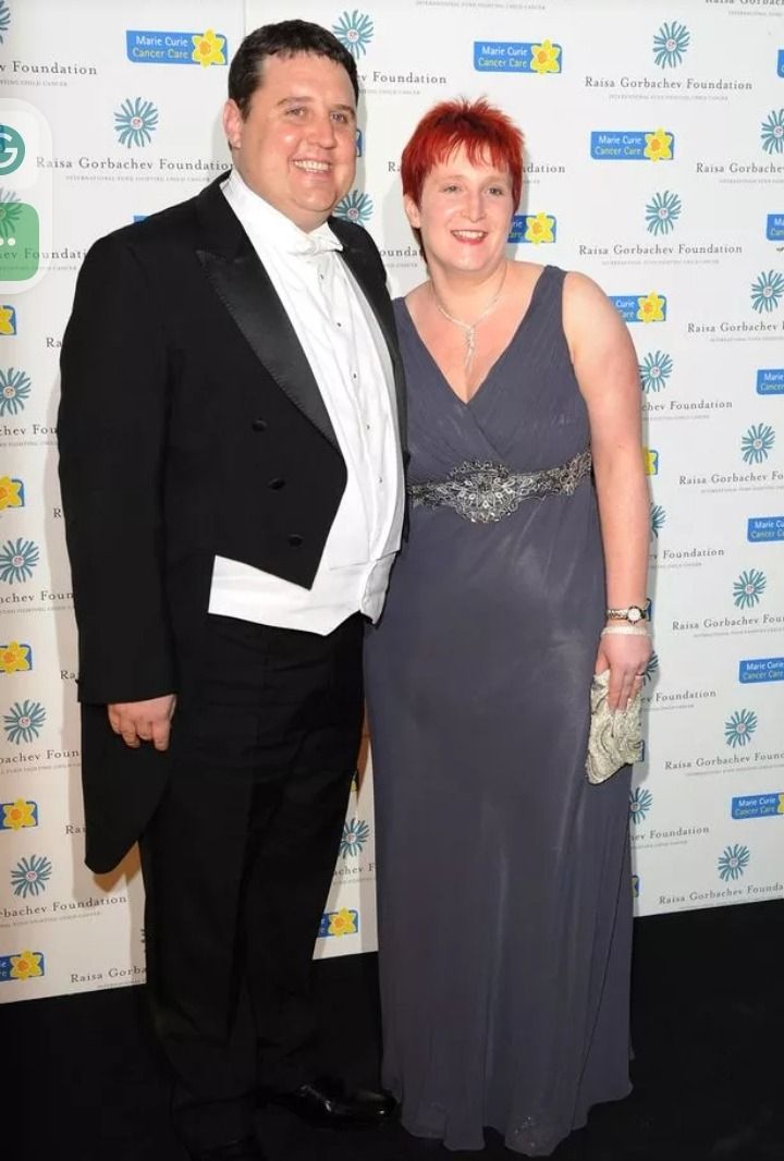 Peter Kay and Susan Gargan