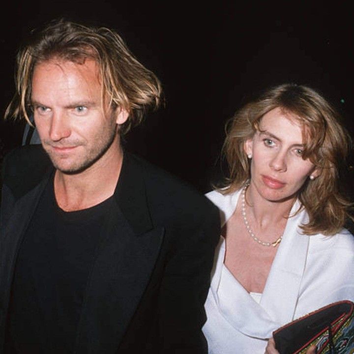 Sting and Trudie Styler