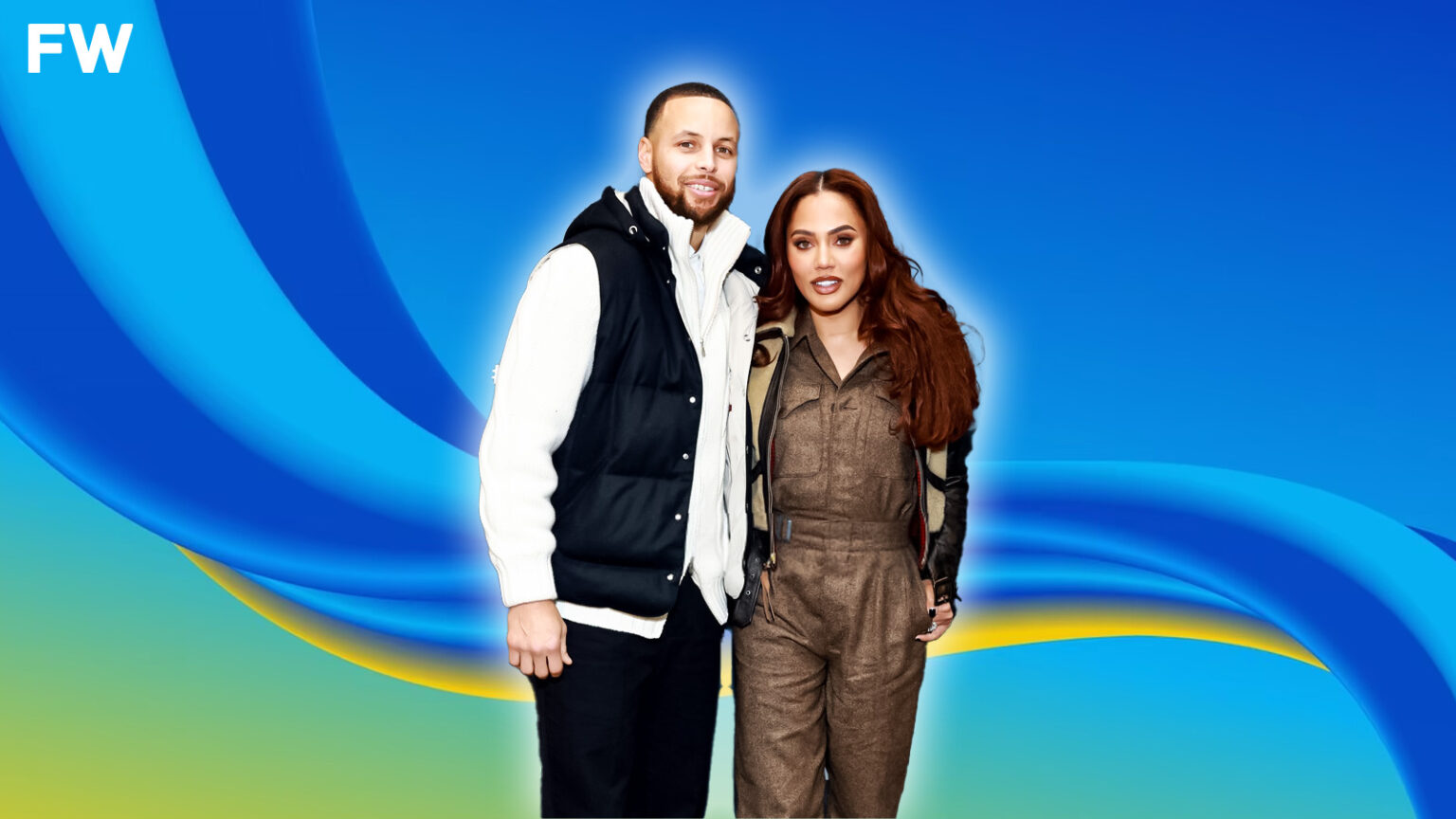 Stephen Curry and Ayesha Curry