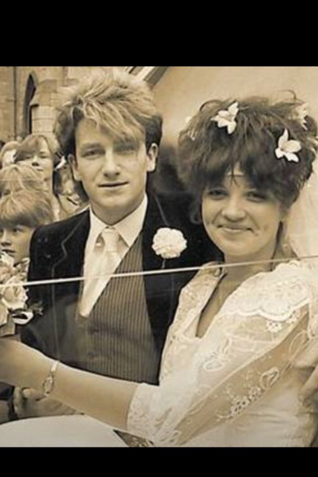 Bono and Alison Hewson