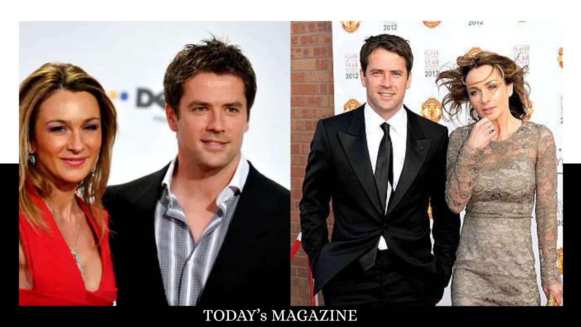 Michael Owen and Louise Bonsall