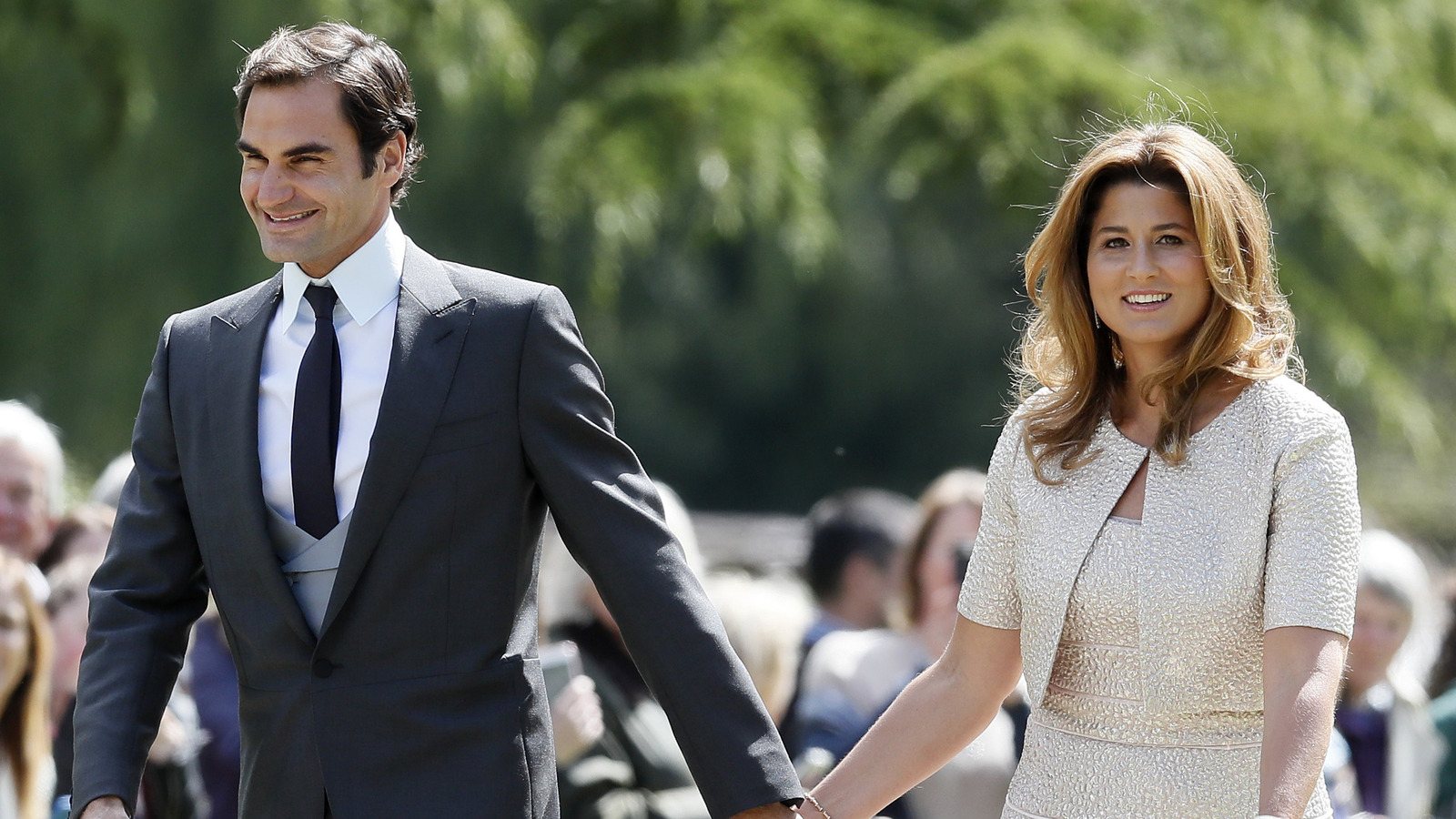 Roger and Mirka Federer