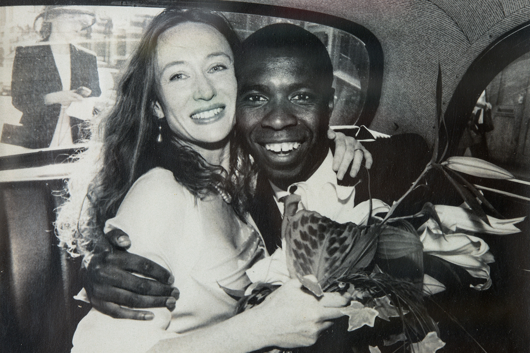Clive Myrie and Catherine Myrie